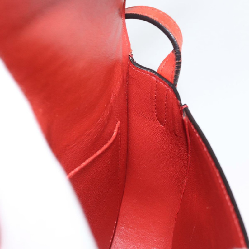 【日本直送】CELINE 橘色金色皮革肩背包 正品 ka1547-17