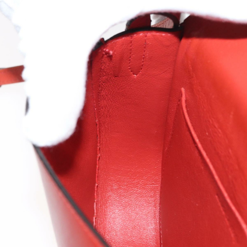 【日本直送】CELINE 橘色金色皮革肩背包 正品 ka1547-18