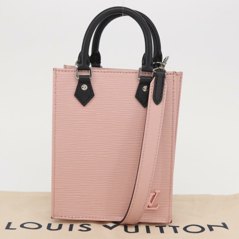 【日本直送】路易威登 Epi Petit Sac Plat 2way 玫瑰瓦萊麗玫瑰色 M69575 LV 正品 ka1542SAM-11