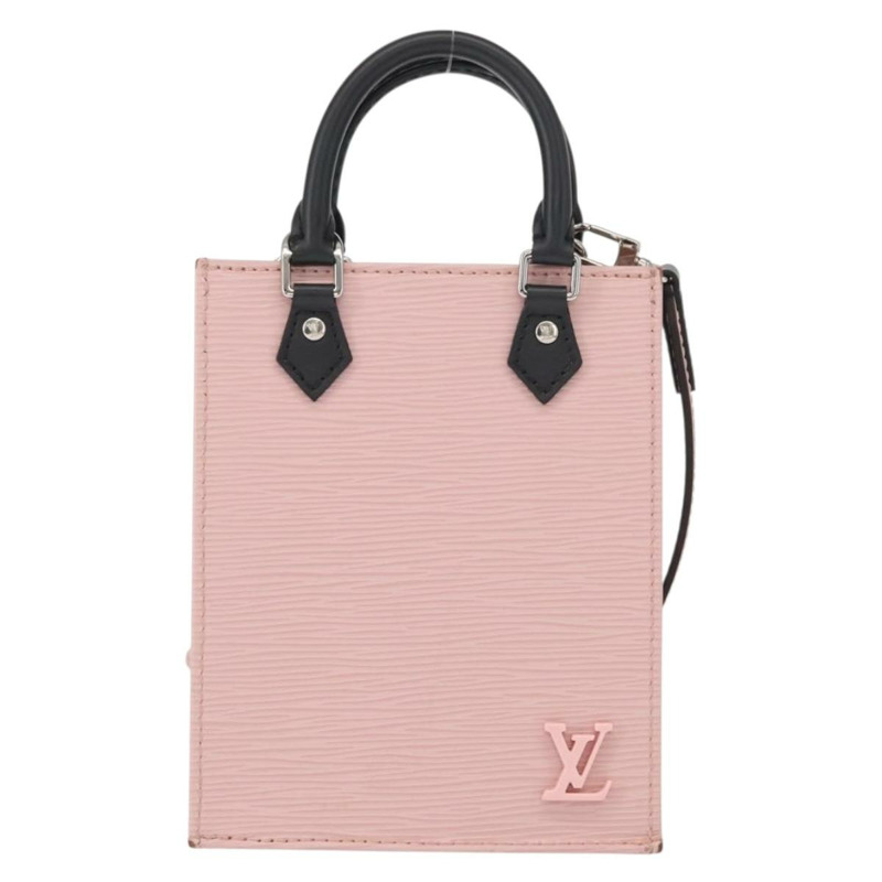 【日本直送】路易威登 Epi Petit Sac Plat 2way 玫瑰瓦萊麗玫瑰色 M69575 LV 正品 ka1542SAM-12