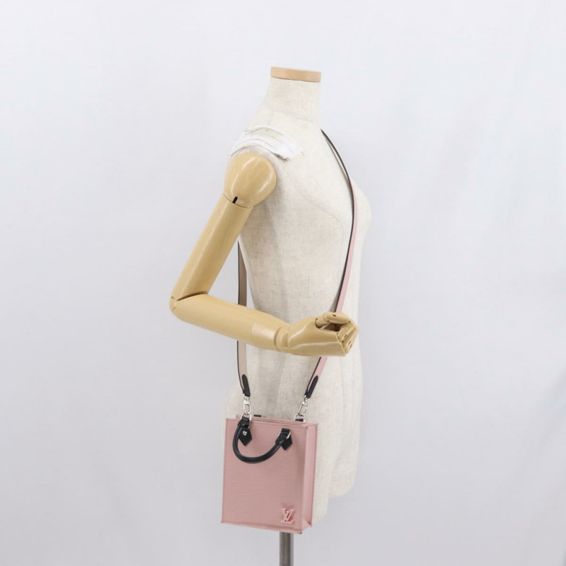 【日本直送】路易威登 Epi Petit Sac Plat 2way 玫瑰瓦萊麗玫瑰色 M69575 LV 正品 ka1542SAM-23