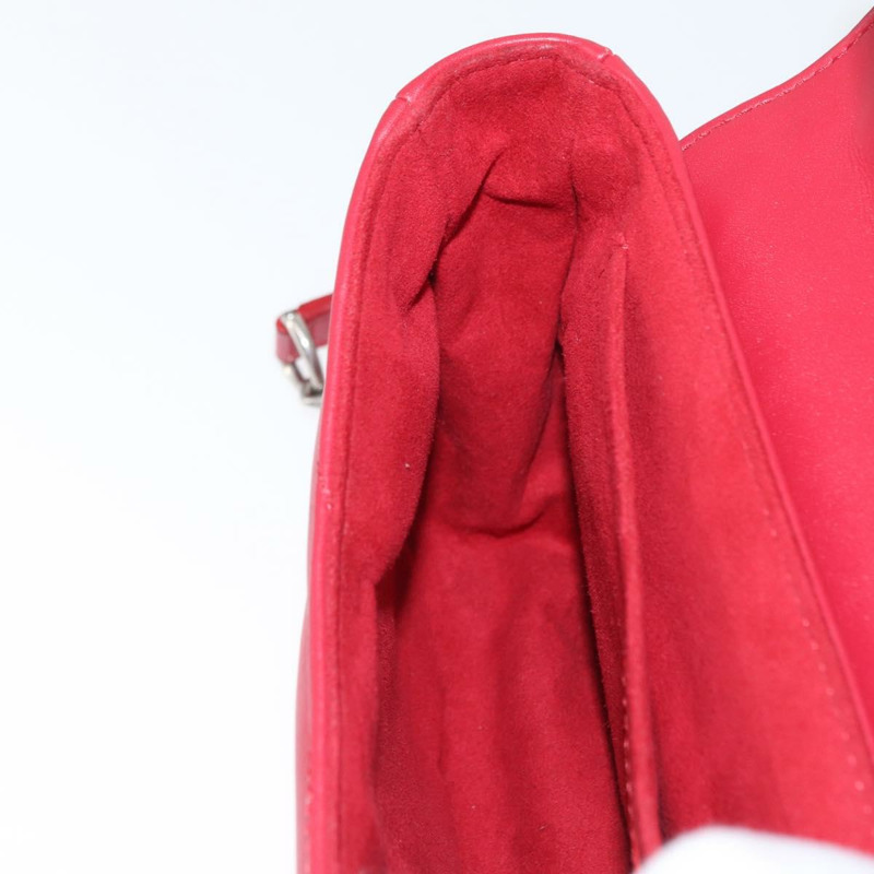 【日本直送】路易威登 New Wave 鏈條包 MM 皮革兩用紅色 M51943 LV 正品 ka1578SAM-22