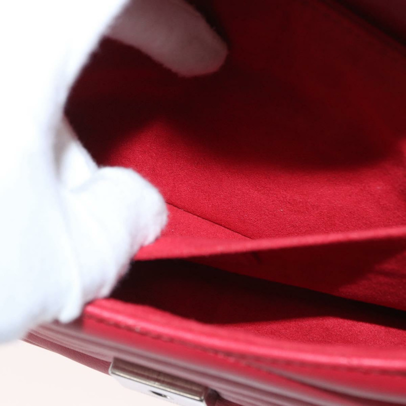 【日本直送】路易威登 New Wave 鏈條包 MM 皮革兩用紅色 M51943 LV 正品 ka1578SAM-23