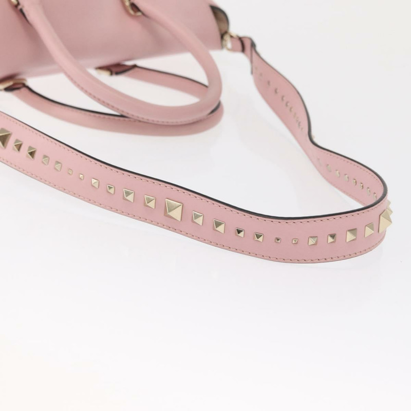 【日本直送】VALENTINO 手提包 皮革 兩用 粉金配色 正品 ka1580-8