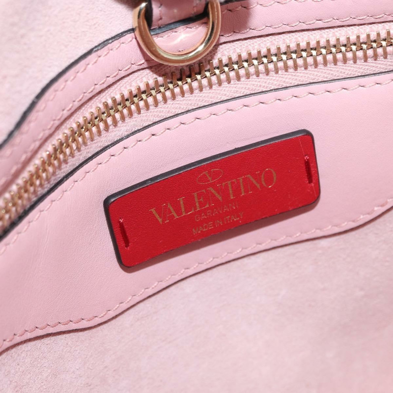 【日本直送】VALENTINO 手提包 皮革 兩用 粉金配色 正品 ka1580-19