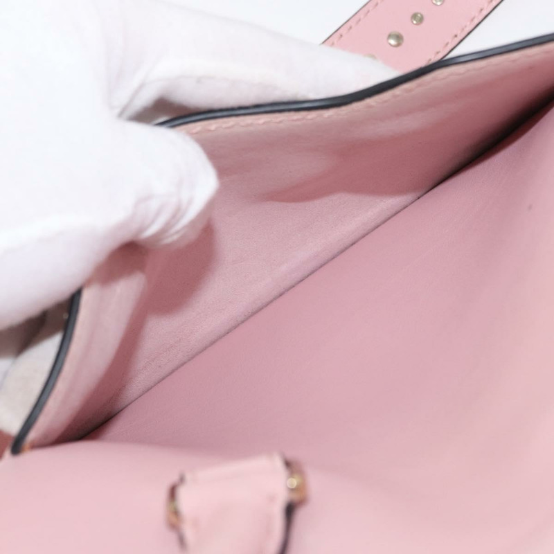 【日本直送】VALENTINO 手提包 皮革 兩用 粉金配色 正品 ka1580-24