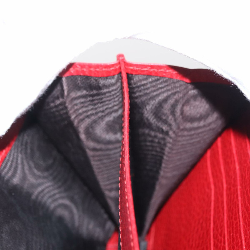 【日本直送】GUCCI Dionysus 鏈條皮夾 皮革 紅色 401231 正品 ka1510M-22