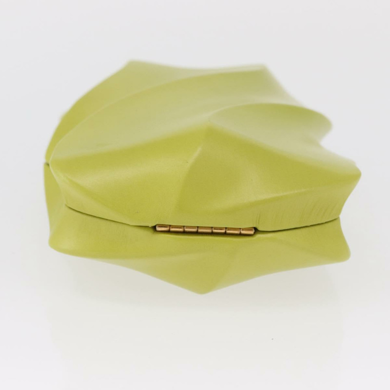 【日本直送】BOTTEGA VENETA 手拿包 皮革 綠色 正品 ka1582M-5