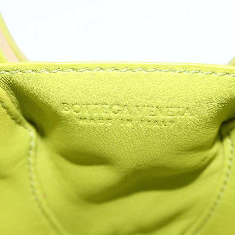 【日本直送】BOTTEGA VENETA 手拿包 皮革 綠色 正品 ka1582M-7