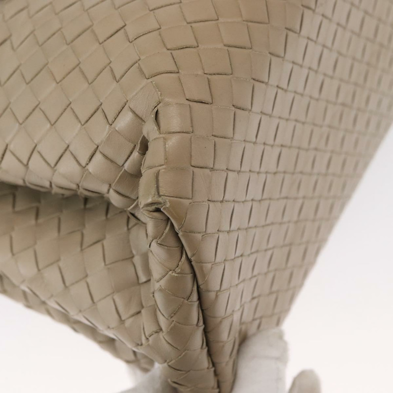 【日本直送】BOTTEGA VENETA INTRECCIATO 手袋皮革 2way 灰色 正品 165395-16