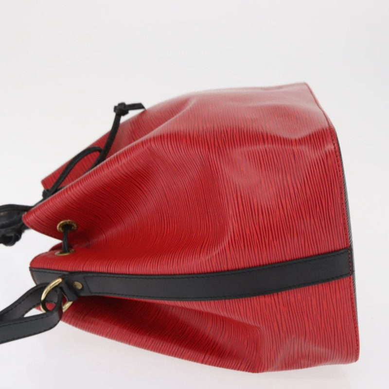 【日本直送】路易威登 Epi Petit Noe 雙色肩背包 黑紅 M44017 LV 正品 165805-3