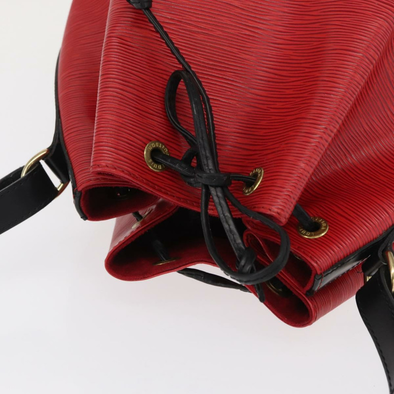 【日本直送】路易威登 Epi Petit Noe 雙色肩背包 黑紅 M44017 LV 正品 165805-5