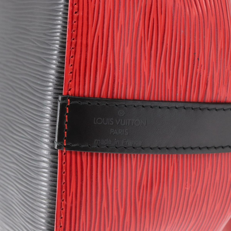 【日本直送】路易威登 Epi Petit Noe 雙色肩背包 黑紅 M44017 LV 正品 165805-16