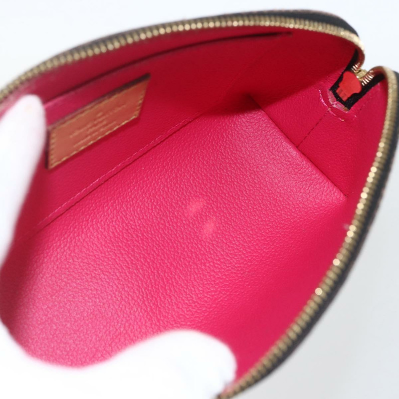 【日本直送】路易威登 Multicolor Pochette 化妝包 黑色 M47355 LV Auth 165735V-9