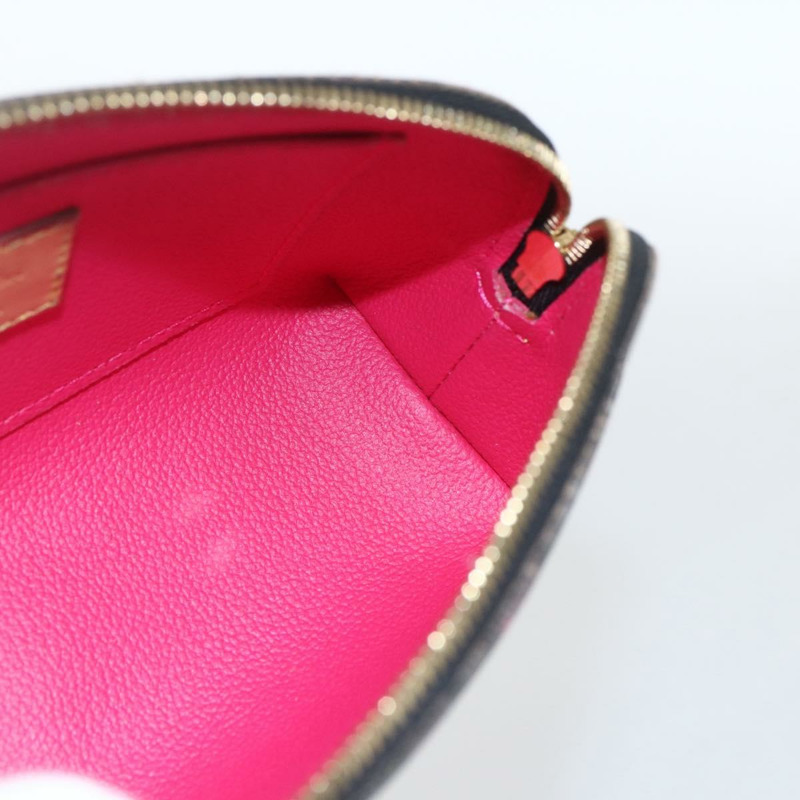 【日本直送】路易威登 Multicolor Pochette 化妝包 黑色 M47355 LV Auth 165735V-16