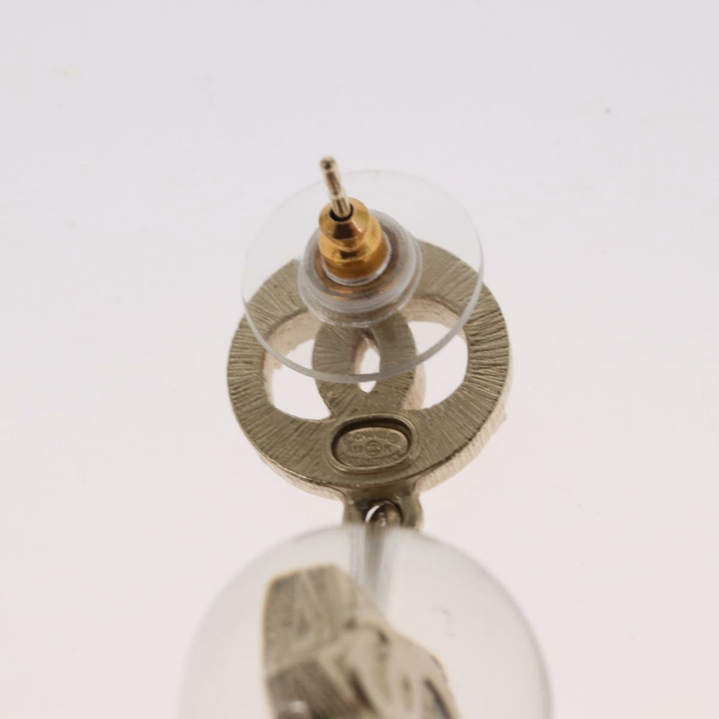 【日本直送】香奈兒 COCO 標誌穿孔耳環 金屬金色 CC Auth ka1574-13