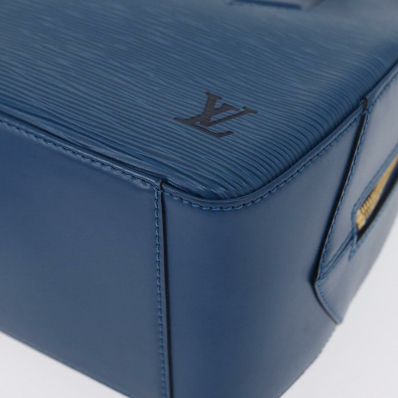 【日本直送】路易威登 Epi Sablon 手提包 Toledo 藍色 M52045 LV 正品 ka1518V-8