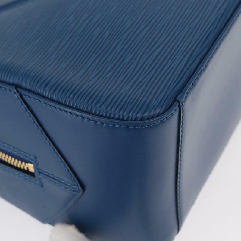 【日本直送】路易威登 Epi Sablon 手提包 Toledo 藍色 M52045 LV 正品 ka1518V-14