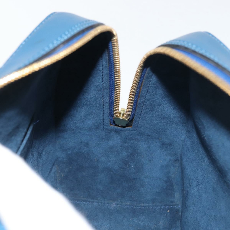 【日本直送】路易威登 Epi Sablon 手提包 Toledo 藍色 M52045 LV 正品 ka1518V-19