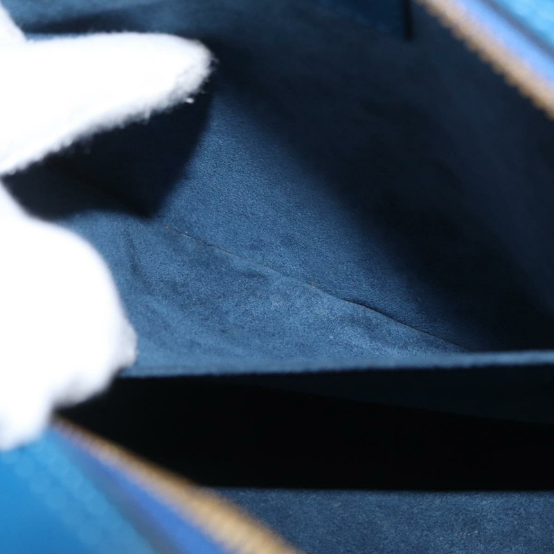 【日本直送】路易威登 Epi Sablon 手提包 Toledo 藍色 M52045 LV 正品 ka1518V-21