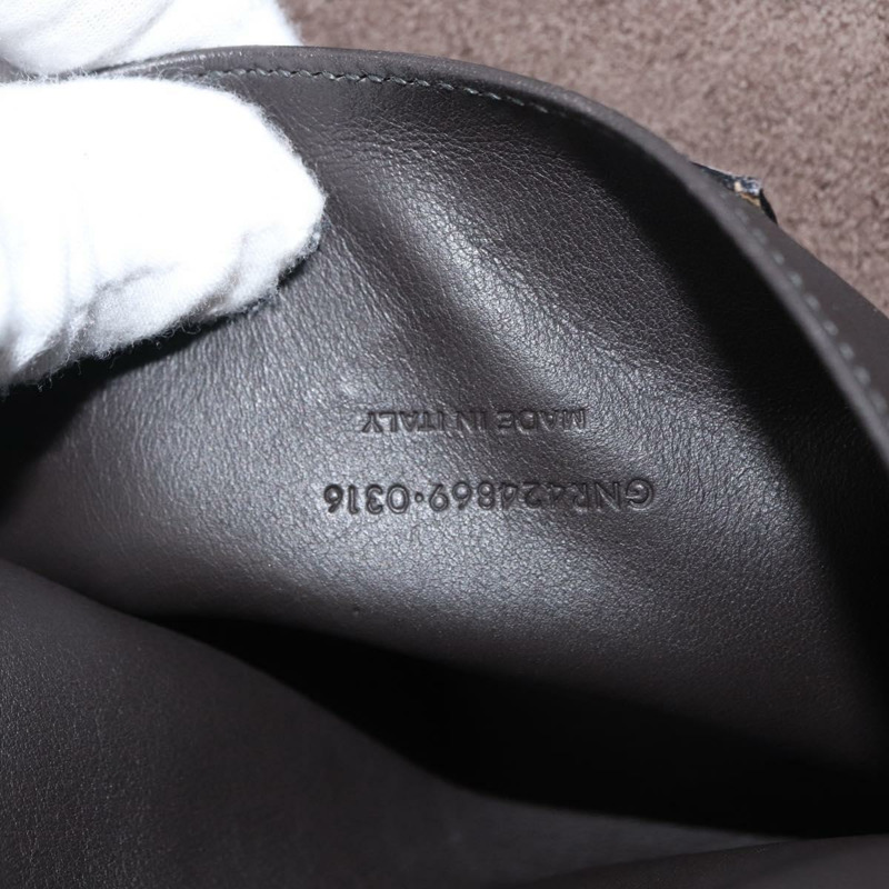 【日本直送】SAINT LAURENT 手提包 皮革 2way 灰色 Auth ka1529V-11