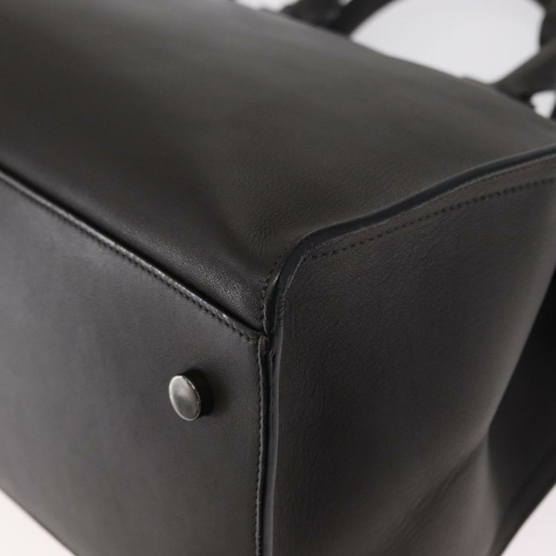 【日本直送】SAINT LAURENT 手提包 皮革 2way 灰色 Auth ka1529V-17