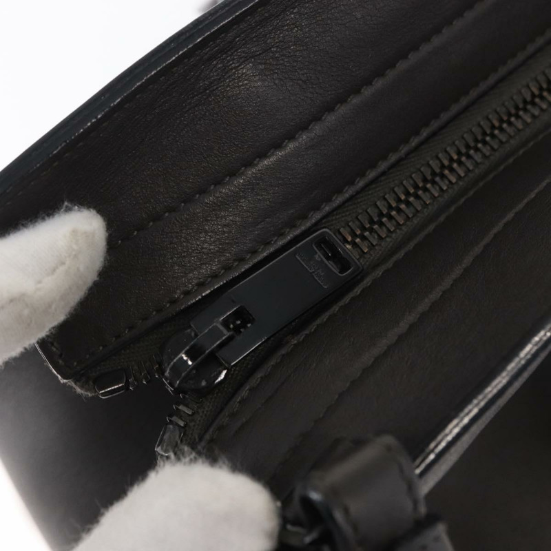 【日本直送】SAINT LAURENT 手提包 皮革 2way 灰色 Auth ka1529V-19