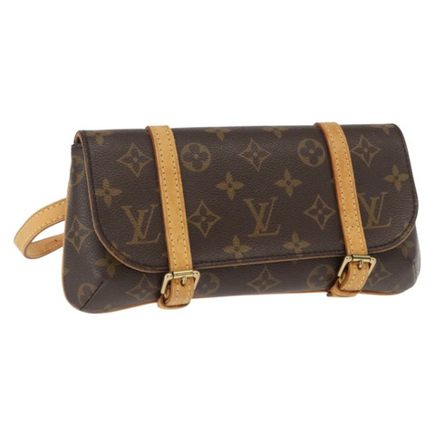 路易威登 Monogram Pochette Marrell 腰包 M51159 LV 正品 ka1522