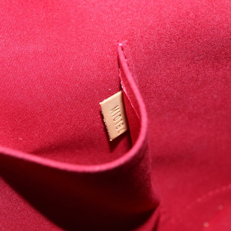 【日本直送】路易威登 Monogram Vernis Alma 小號包 Rouge Grunadine M91693 正品 165861-11