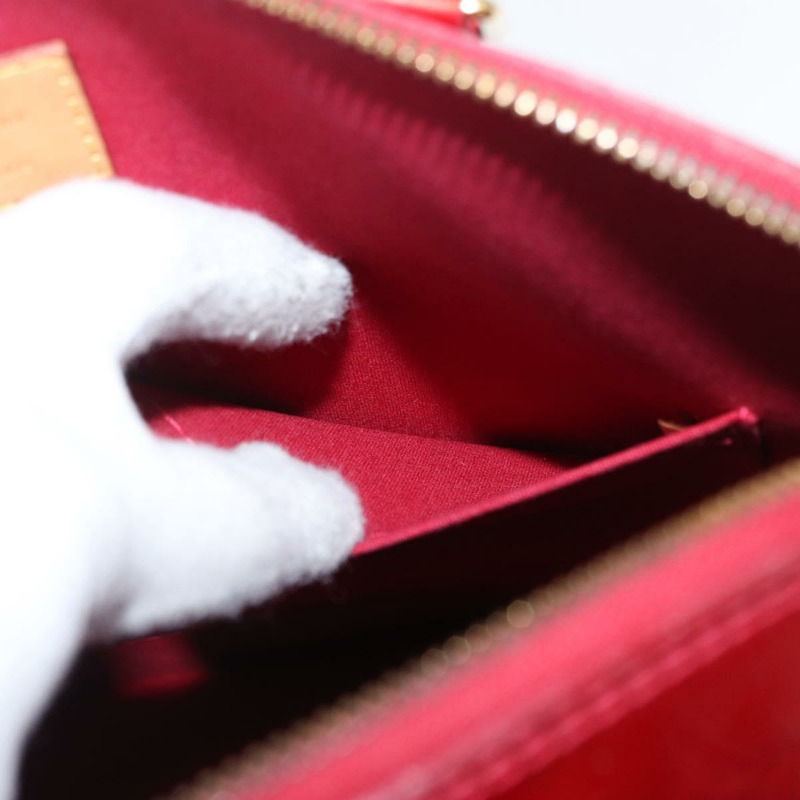 【日本直送】路易威登 Monogram Vernis Alma 小號包 Rouge Grunadine M91693 正品 165861-20