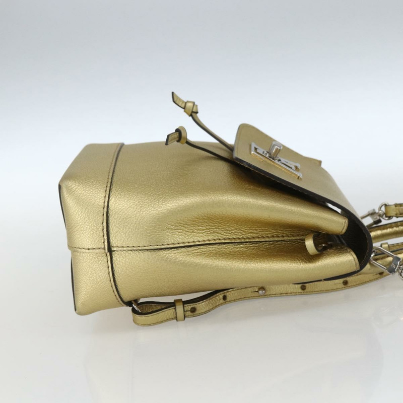 【日本直送】路易威登 Rock Me 雙肩包，皮革材質，金色，貨號 M54575，LV 正品，貨號 ka1551M-3