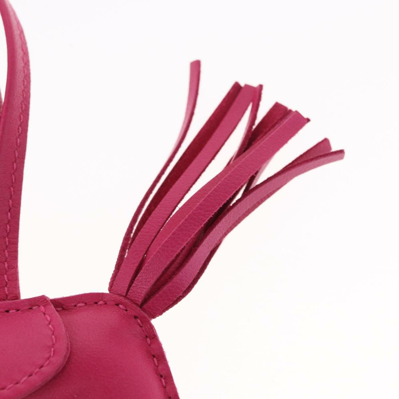 【日本直送】愛馬仕 Rodeo PM 吊飾 皮革 粉紅色 正品 ka1569M-3