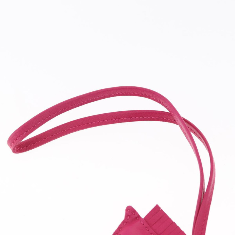 【日本直送】愛馬仕 Rodeo PM 吊飾 皮革 粉紅色 正品 ka1569M-4