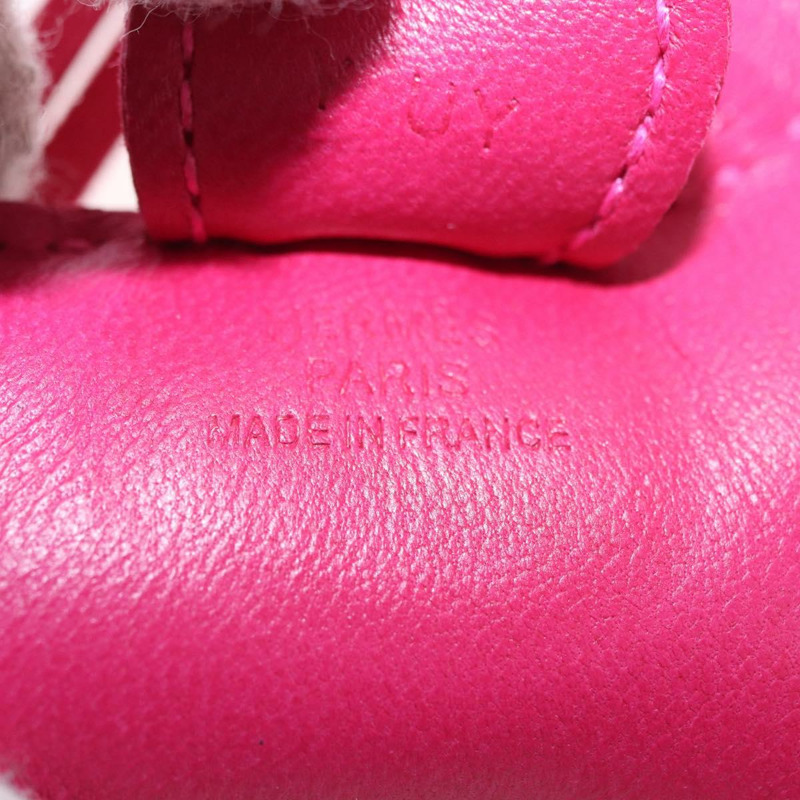 【日本直送】愛馬仕 Rodeo PM 吊飾 皮革 粉紅色 正品 ka1569M-9