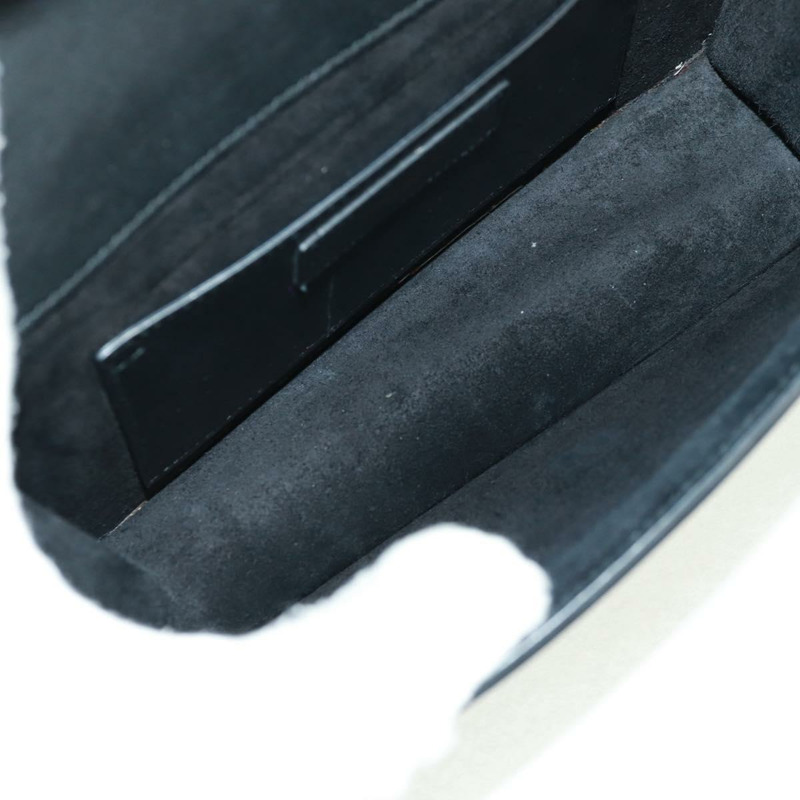 【日本直送】SAINT LAURENT 鏈條肩背包 皮革 黑色 金色 315681 正品 165612V-9