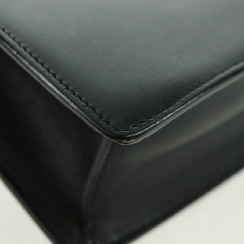 【日本直送】SAINT LAURENT 鏈條肩背包 皮革 黑色 金色 315681 正品 165612V-15