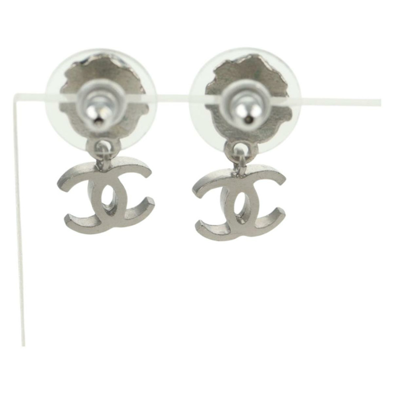 【日本直送】香奈兒 (CHANEL) 瓢蟲 COCO 標誌金屬銀色 CC Auth 161238SM-3
