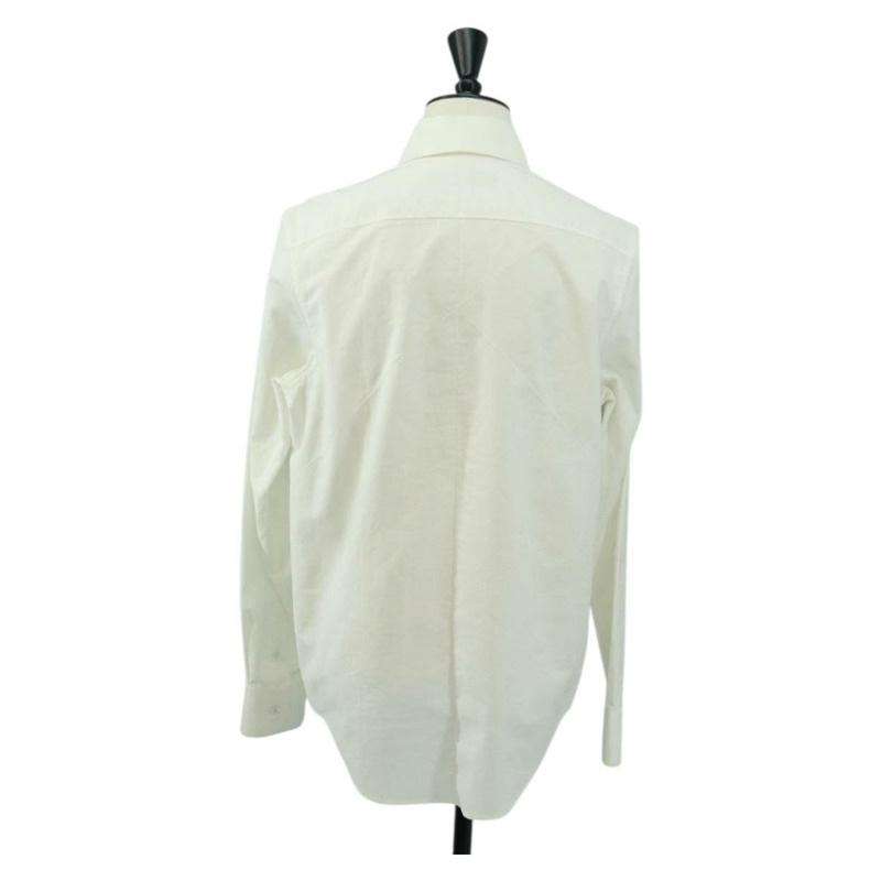 【日本直送】路易威登印花襯衫領帶套裝，純棉白色，LV正品，貨號161259M-1