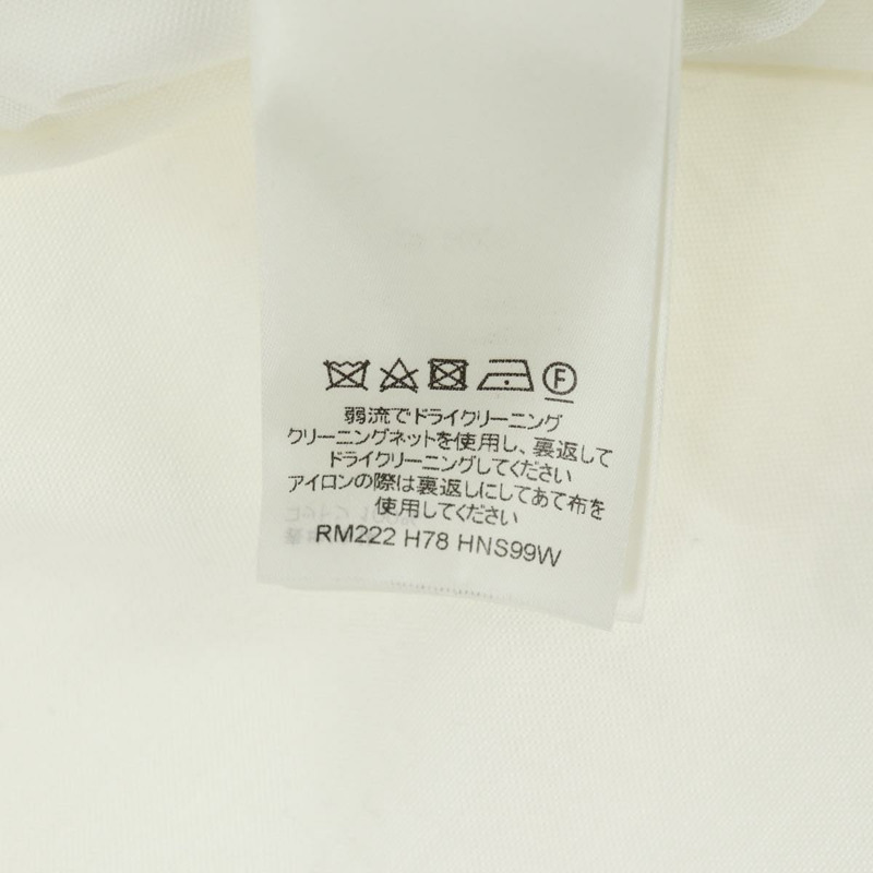 【日本直送】路易威登印花襯衫領帶套裝，純棉白色，LV正品，貨號161259M-19