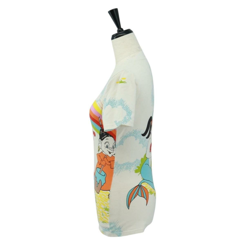 【日本直送】Christian Dior Galliano 時期短袖T卹，純棉白色，正品，貨號164303M-2