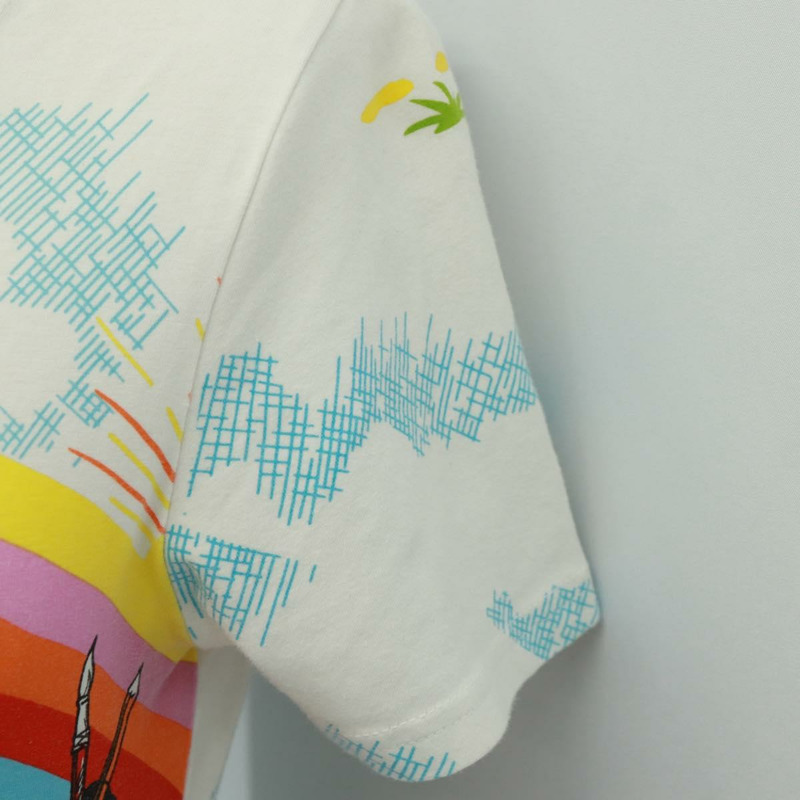 【日本直送】Christian Dior Galliano 時期短袖T卹，純棉白色，正品，貨號164303M-4