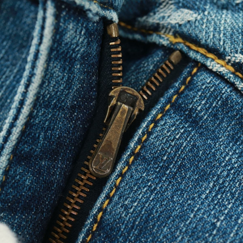 【日本直送】路易威登 Monogram 牛仔裙 藍色 LV 正品 161260M-8