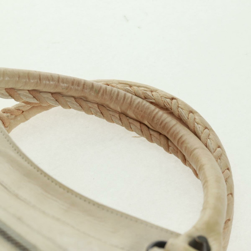 【日本直送】BALENCIAGA City 手提包 皮革 兩用 白色 115748 正品 153799V-8