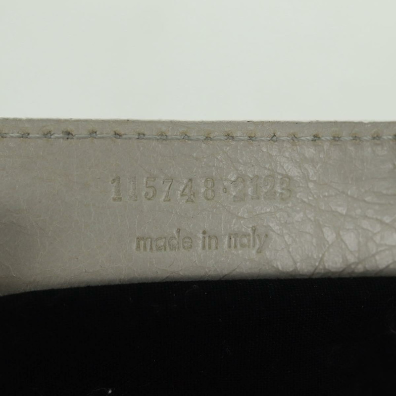 【日本直送】BALENCIAGA City 手提包 皮革 兩用 白色 115748 正品 153799V-11
