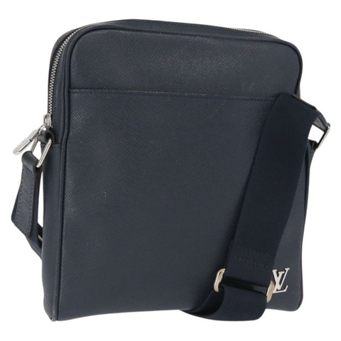 路易威登 Taiga Messenger PPM 斜背包 藍色 M30321 正品 154263