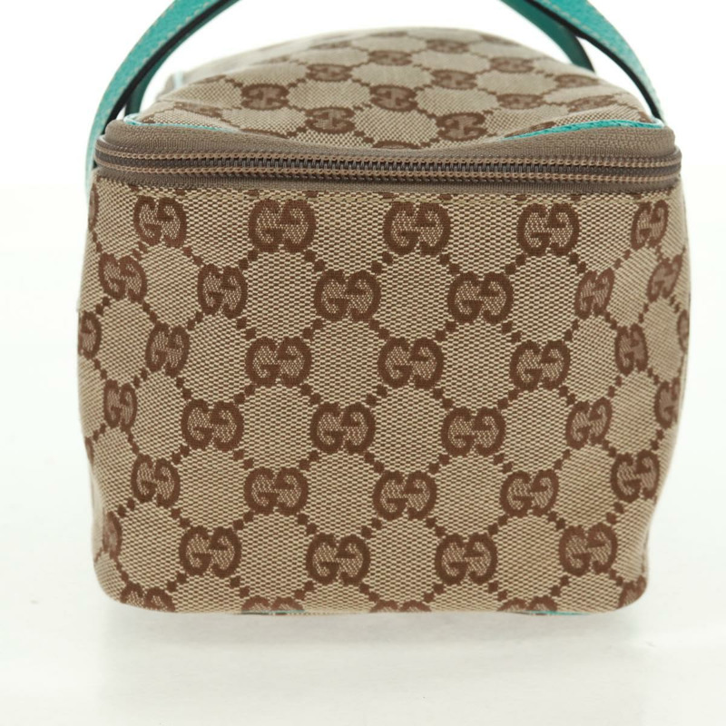 【日本直送】GUCCI GG帆布手提包 米色 124540 正品 154256V-2