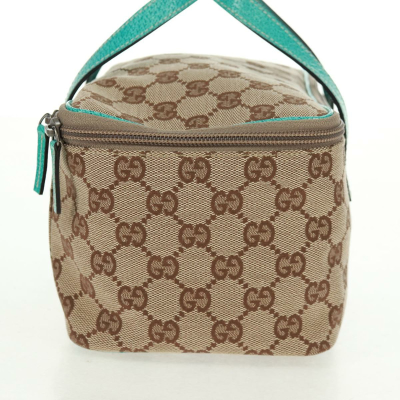 【日本直送】GUCCI GG帆布手提包 米色 124540 正品 154256V-3