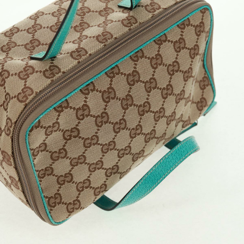 【日本直送】GUCCI GG帆布手提包 米色 124540 正品 154256V-5
