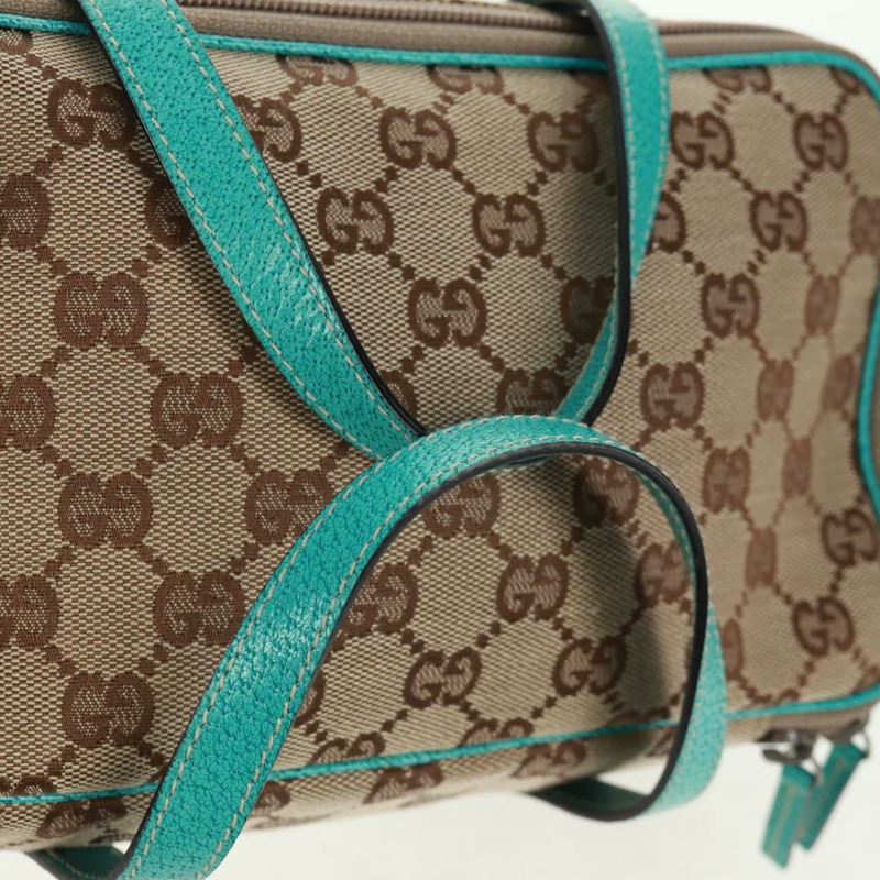 【日本直送】GUCCI GG帆布手提包 米色 124540 正品 154256V-6