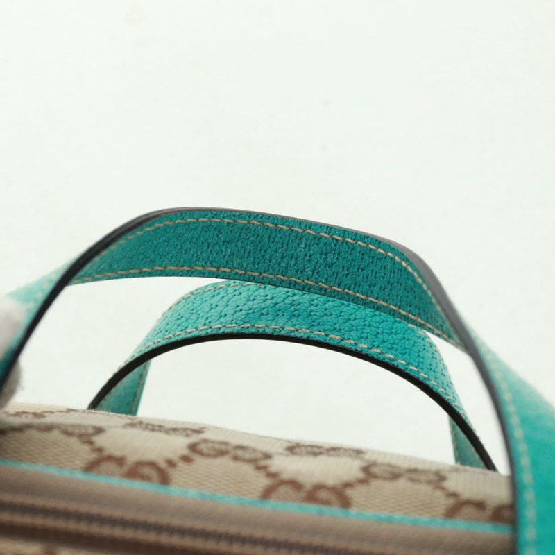 【日本直送】GUCCI GG帆布手提包 米色 124540 正品 154256V-7
